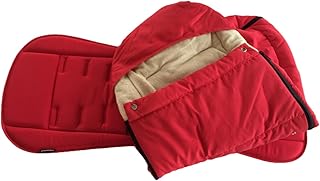 EasyWalker ej ej 10018 10013 junio Paquete Set"Saco y el cochecito de depósito", rojo