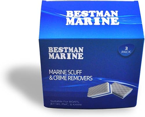 Miniatura 8 de Borrador de raspador marino | Paquete de 3 limpiadores marinos, limpiador de cubierta limpiador de casco, limpiador duradero para barcos marinos
