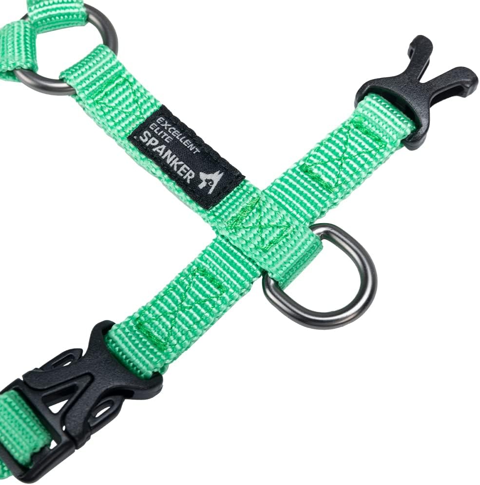 EXCELLENT ELITE SPANKER Adjustable Cat Harness No Pull Kitten Harness Pet Harness for Small Medium Large Kitten(GRN) 5
