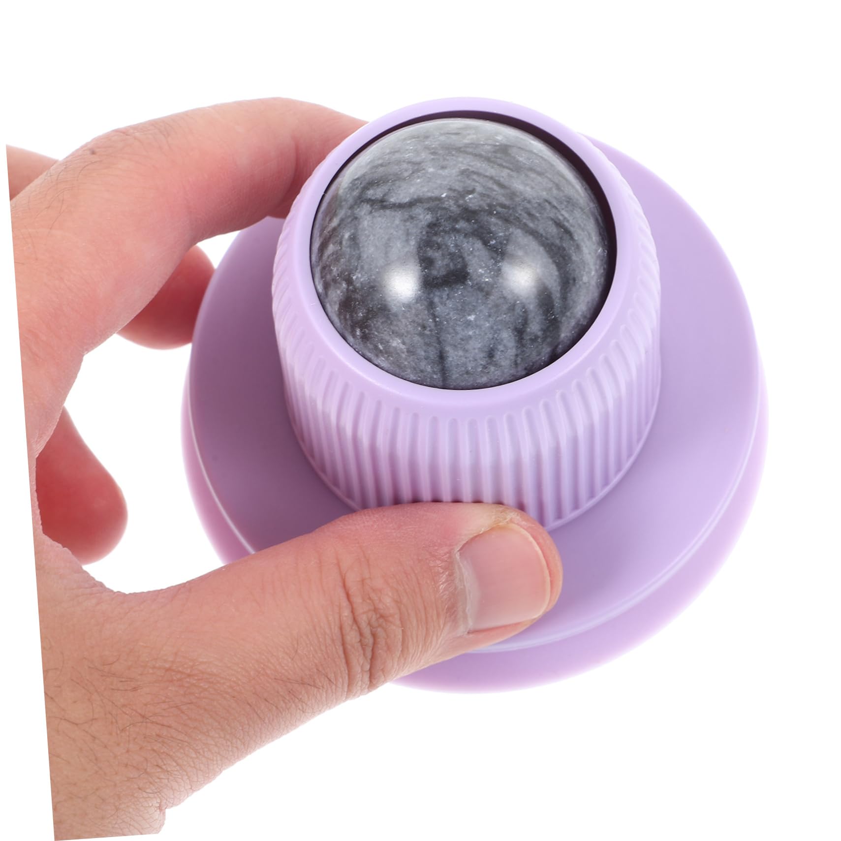 Beavorty 5 Pz Massaggiatore a sfera rotante coppette schiuma palla massaggiante decontratturante muscolare comodo strumento di rilassamento muscolare macchina per massaggio linfatico