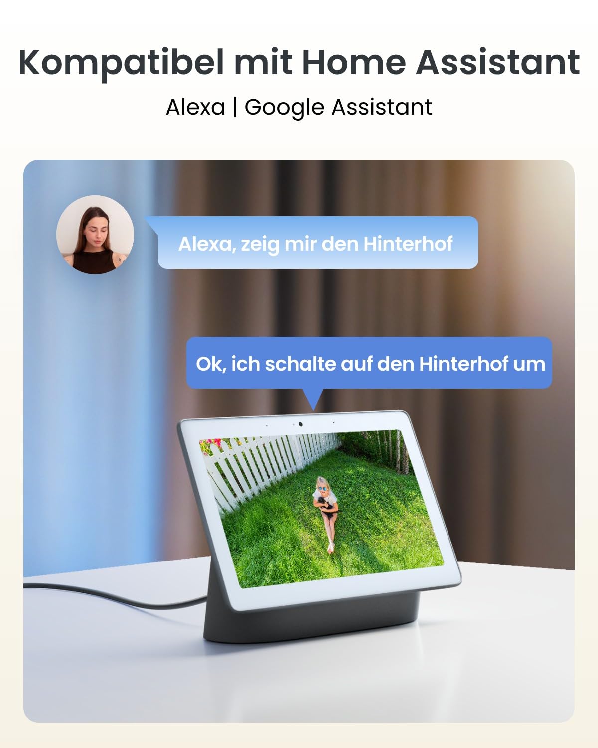 Reolink Erste 4K Solar Überwachungskamera Aussen Akku, Argus PT Ultra + Solarpanel, 2,4&5GHz WiFi, Auto-Tracking, Solar WLAN Kamera Outdoor mit 8MP UHD Farbnachtsicht, KI-Erkennung, Keine Monatsgebühr