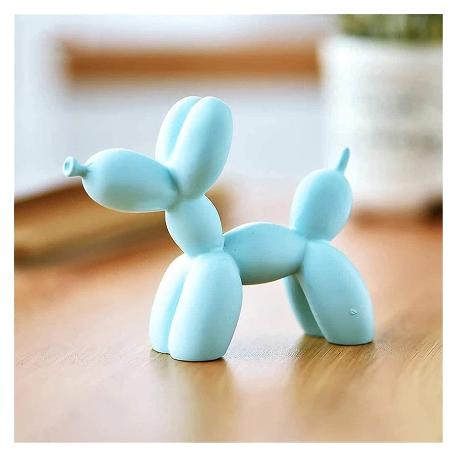 Amazon.co.jp: 彫刻 置物・オブジェ バルーン犬の像樹脂工芸品彫刻家の 
