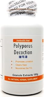 Polyporus Decoction Extract Powder Tea 180g (Zhu Ling Tang) Ready-to-Drink 100% Natural Herbs