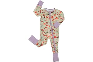 Plush and Breathable Bamboo Viscose Baby Pajamas for Comfort and Style