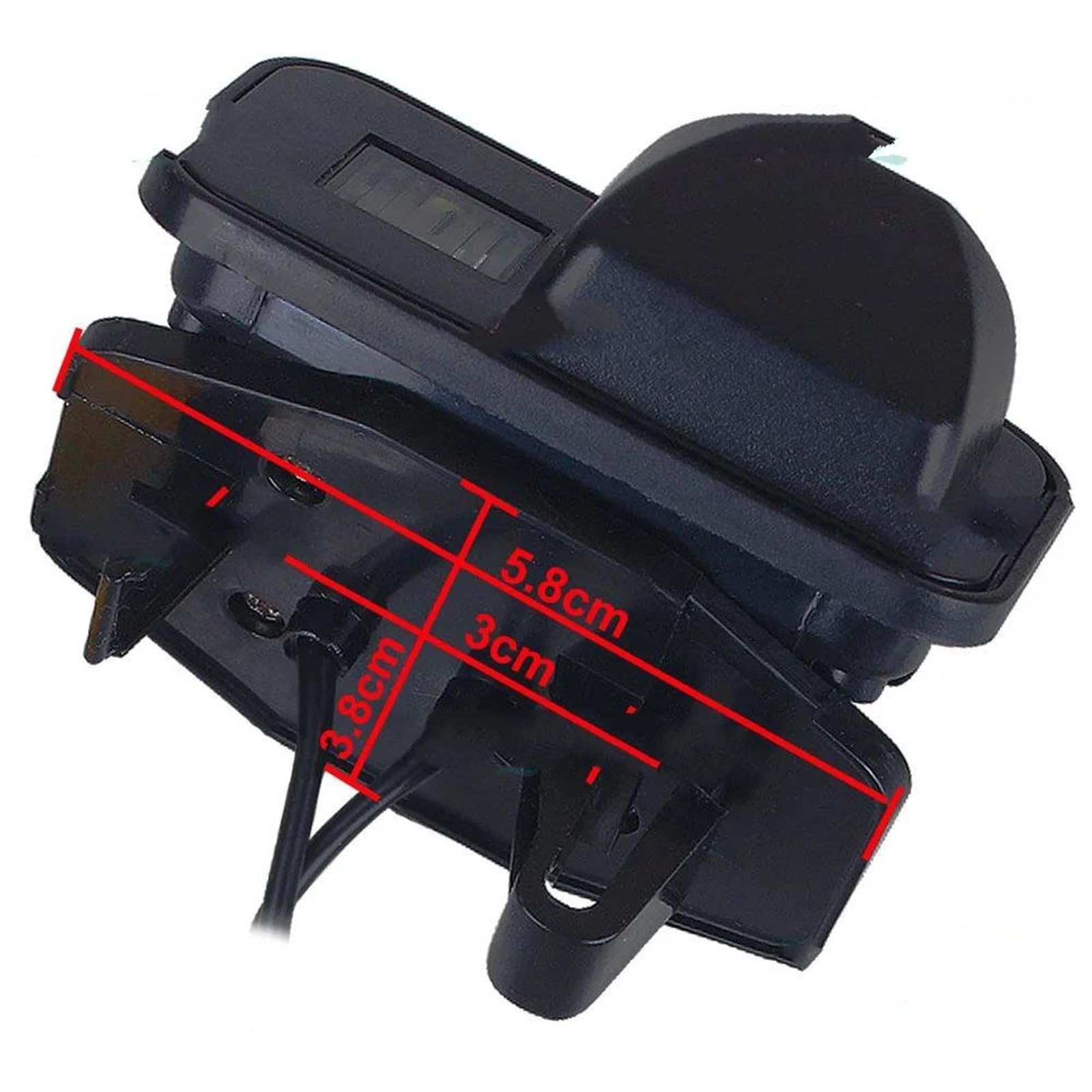 Caméra Radar Recul Voiture pour Toyota pour Corolla pour Auris 2007-2017 Caméra De Recul HD Caméra De Recul Accessoires De Caméra De Recul Caméra Recul Aide Au Stationnement(HS027)