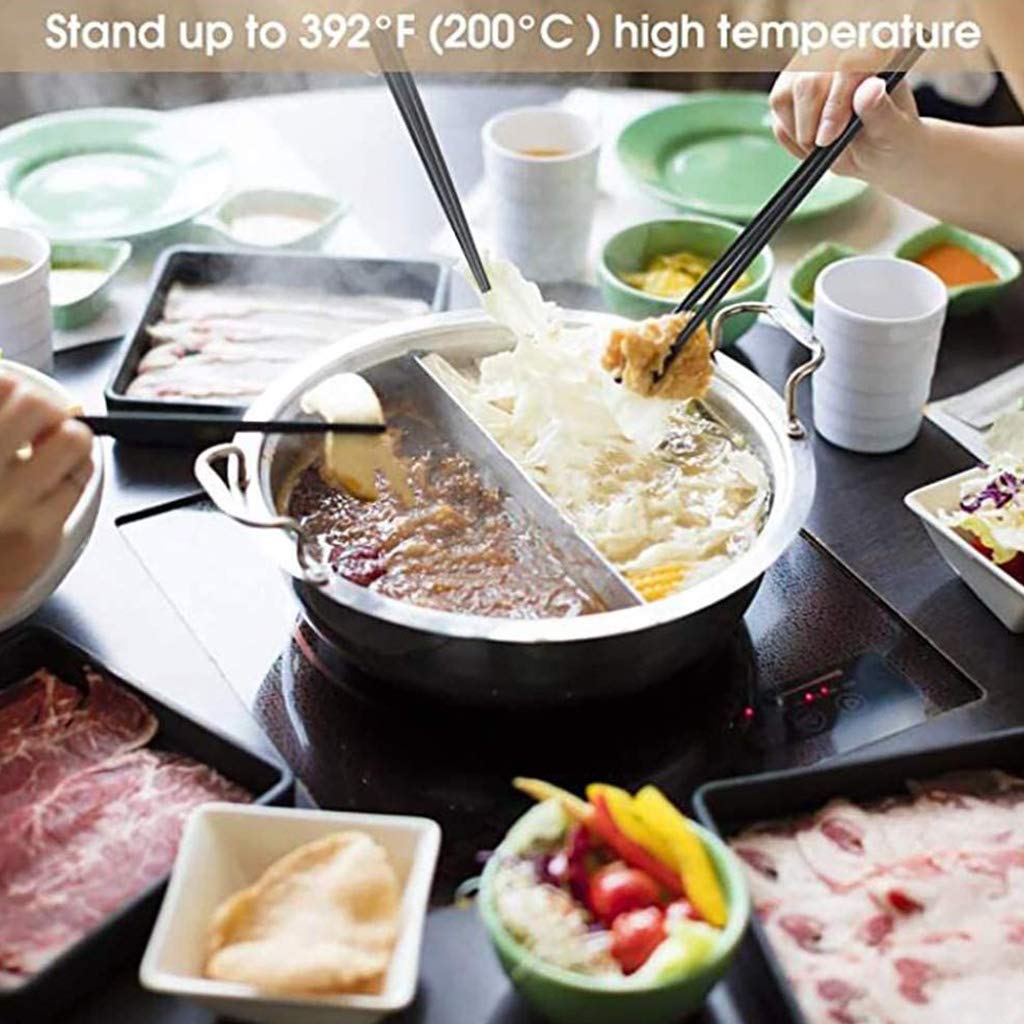 FAMMIX Ensemble cadeau de baguettes en bois naturel avec coffret cadeau et repose-baguettes, baguettes en bois sculptées à la main, réutilisables, passent au lave-vaisselle, baguettes japonaises pour