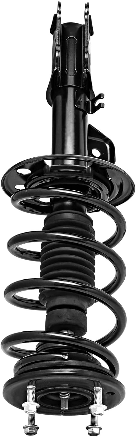 Detroit Axle - 3.5L Front Right Strut for 13-19 Ford Taurus, Passenger Side Strut & Coil Spring Assembly 2013 2014 2015 2016 2017 2018 2019 Replacement Suspension