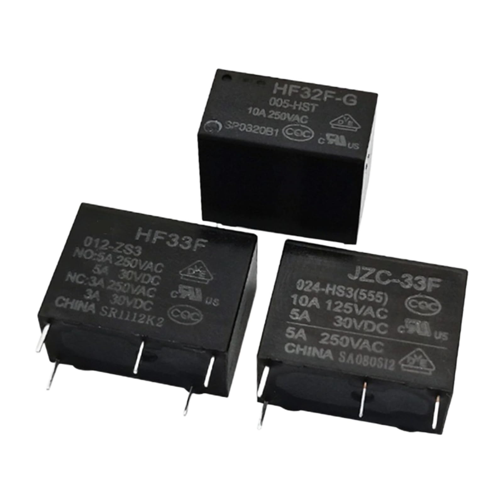 Relais JZC - 32F 012 HS3 de commande pour modules de domotique résidentielle 12V - 3