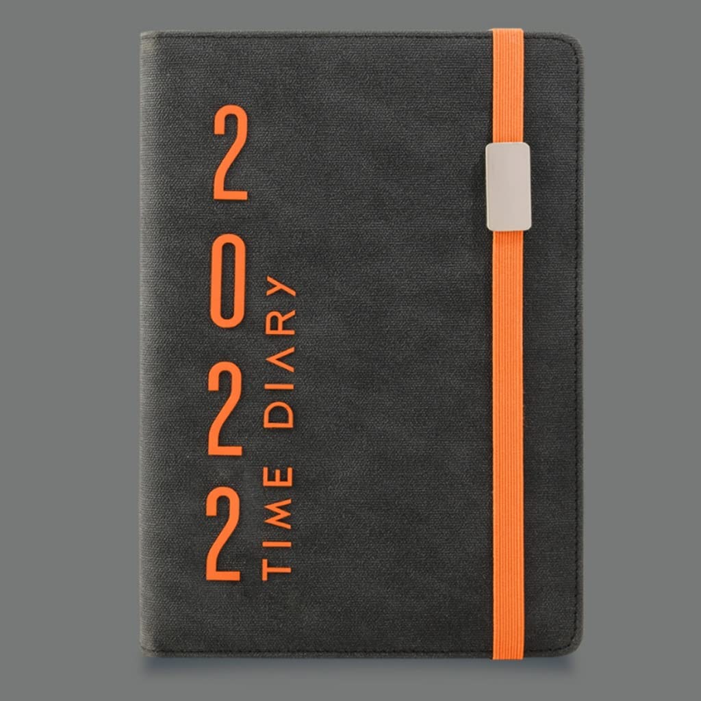 Agenda 2022 - Planner 2022 con spread settimanali e mensili, gennaio 2022 - dicembre 2022, 14 cm x 20 cm, rilegatura a doppio filo, linguette (colore: nero1)