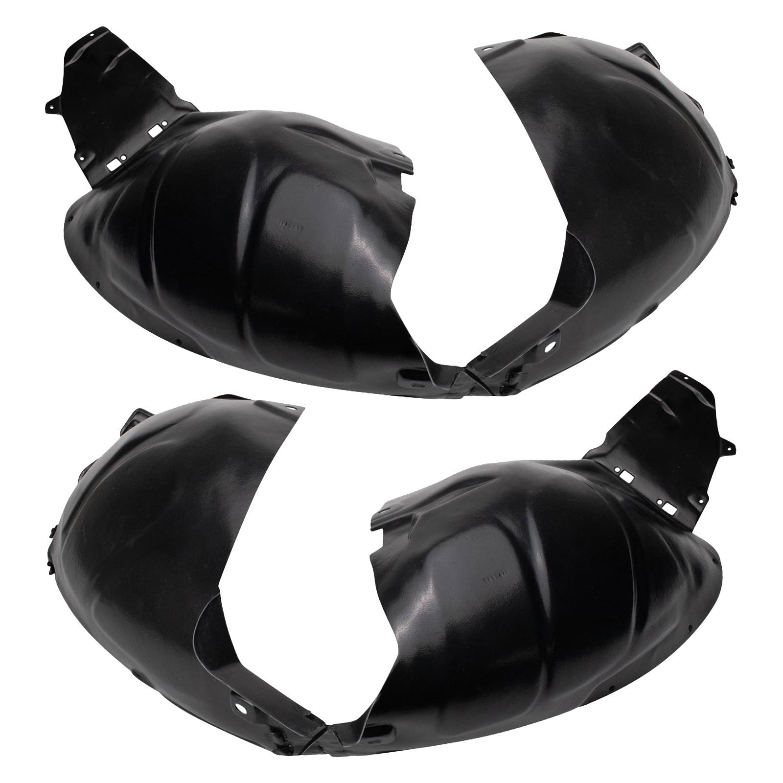 TRQ Inner Fender Liner Set | For 2012-2017 Buick Verano GM1248258 GM1249258