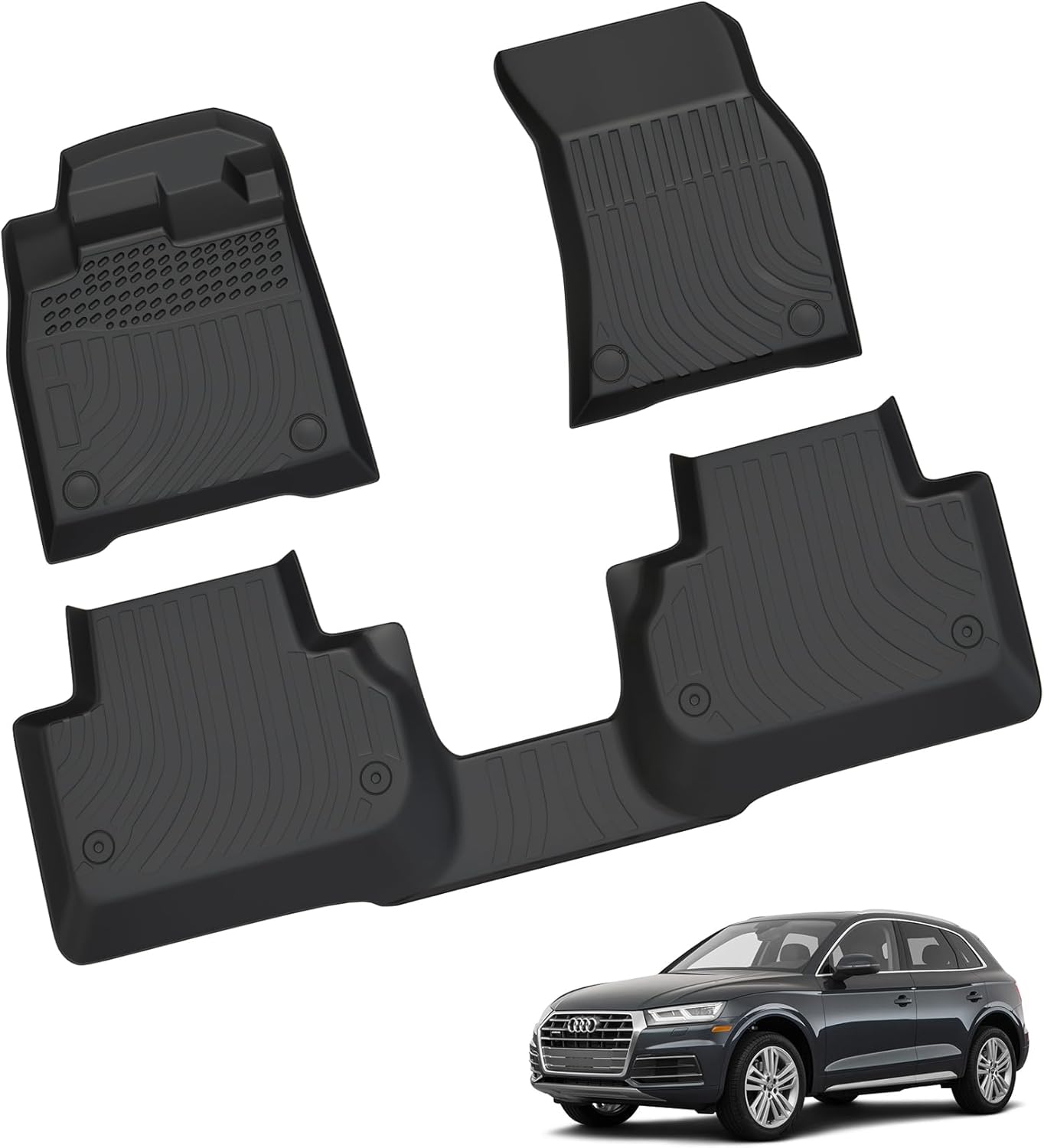 Landrol Floor Mats Replacement for Car Audi Q5/SQ5 20182023 Models All