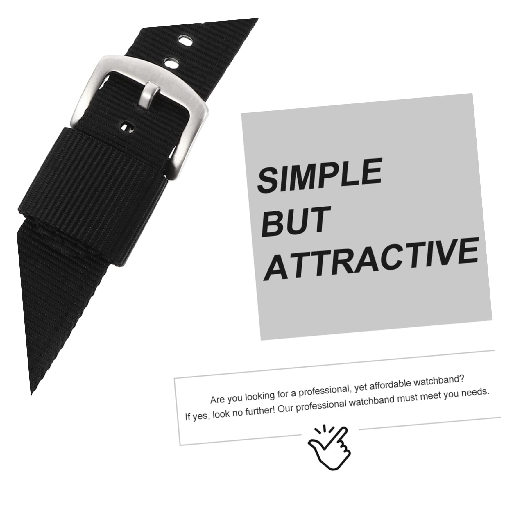 OSALADI 2pièces Bracelet Montre Nylon Tissé Pour Et Accessoire Sportif Pour Hommes Et Femmes