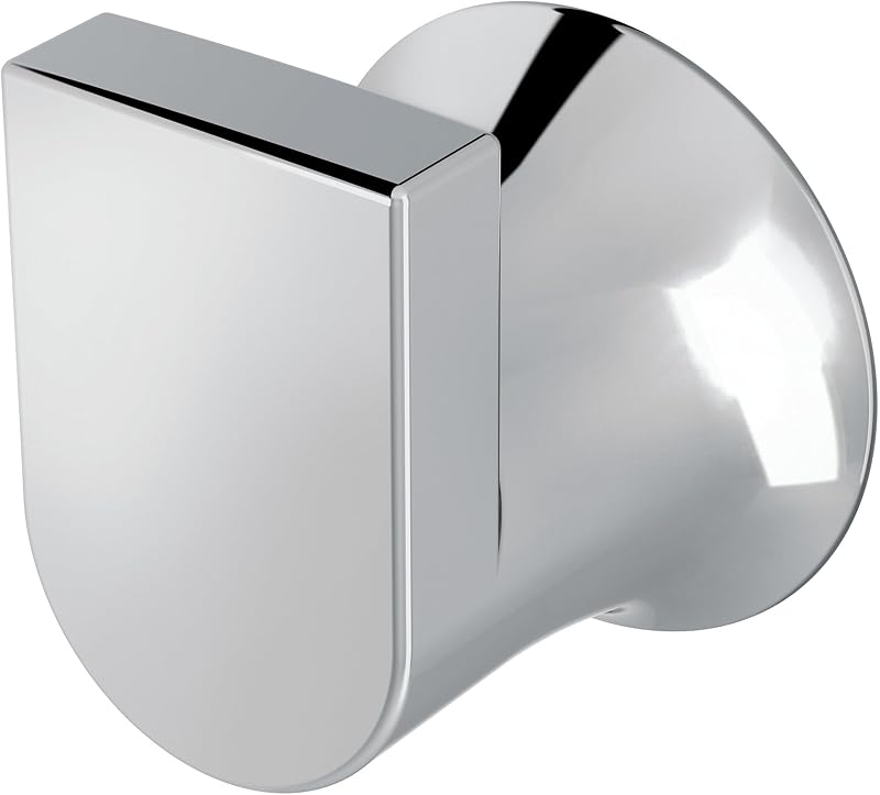 Moen Genta LX BH3803CH - Gancho para albornoz o toallero moderno para cocina o baño, cromado