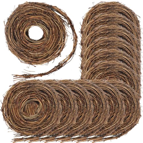 Janinka 12 Pcs Grapevine Garland Natural Grape Vine...