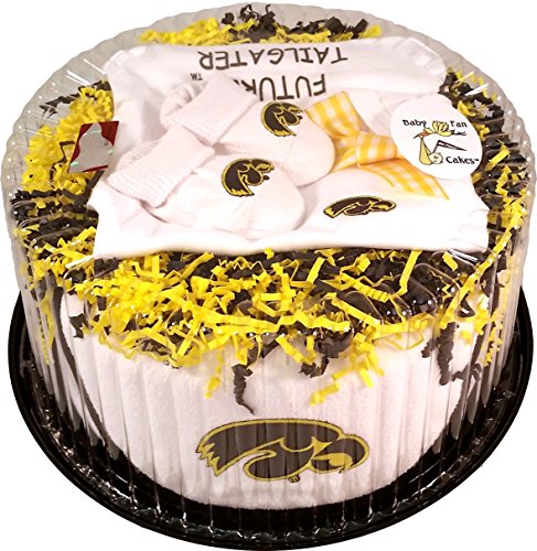Future Tailgater Iowa University Hawkeyes Baby Fan Cake Clothing Set