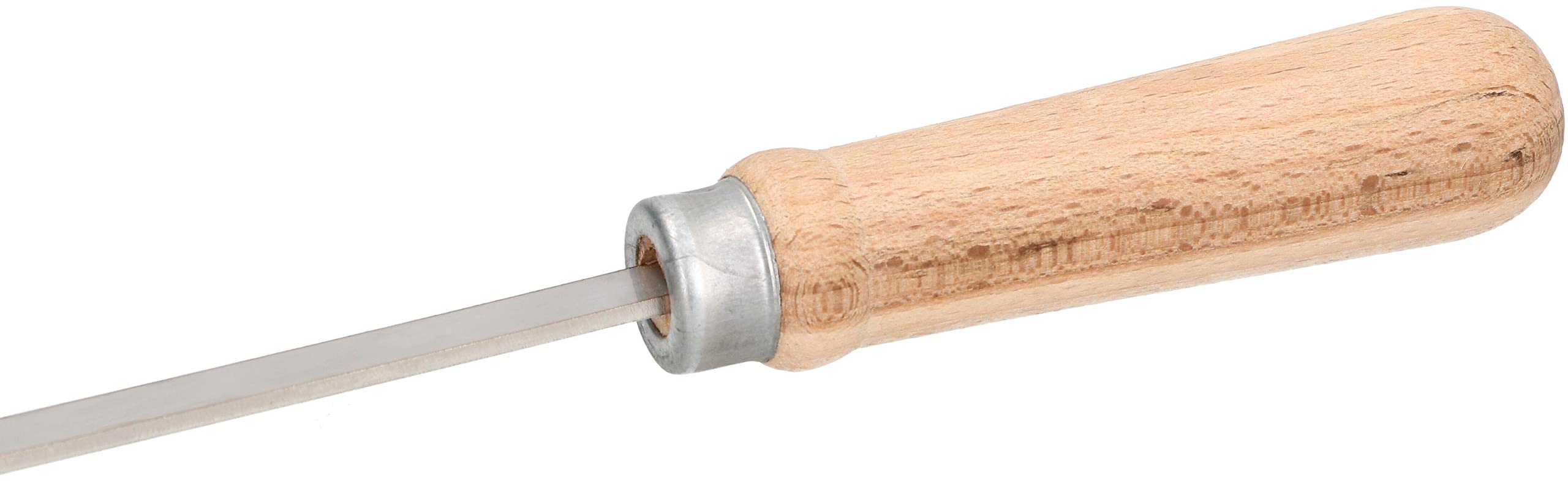 KOTARBAU® Set di 6 spiedini per barbecue in acciaio inox con manico in legno