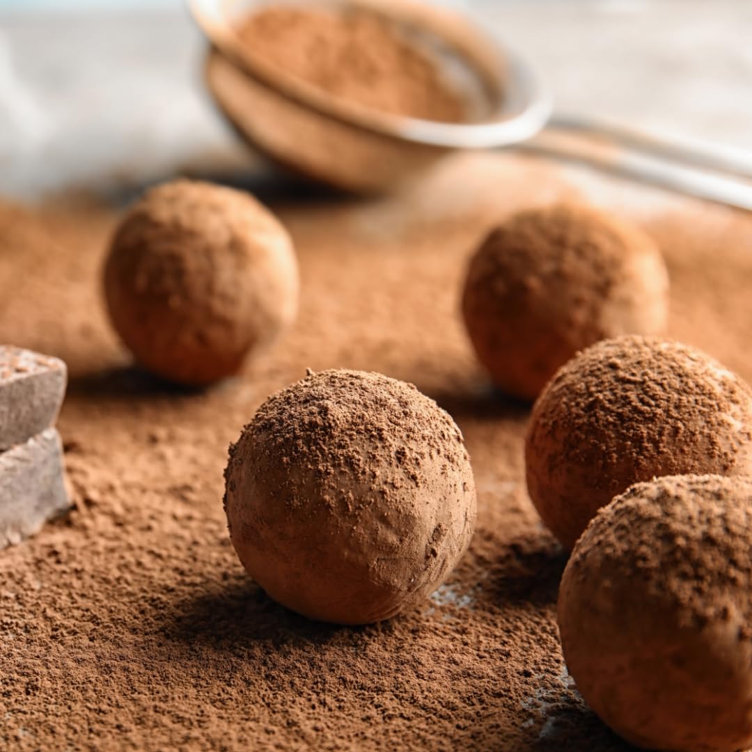 Cacao en Polvo 1kg sin Azúcar 10-12% Manteca de Cacao 100% Natural Vegano