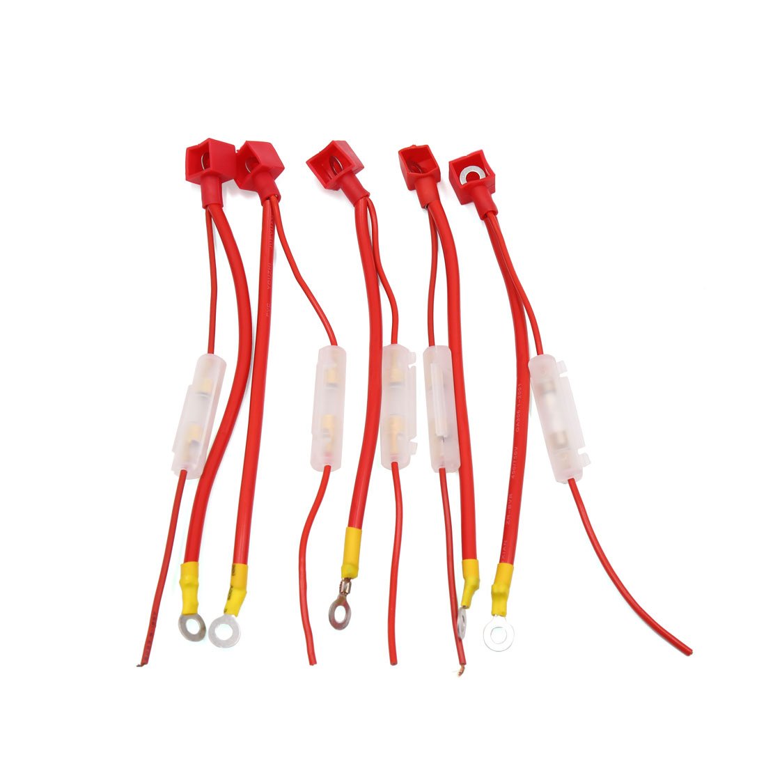 Porte-fusible en ligne 20A universel rouge pour sécuriser le câblage de votre auto