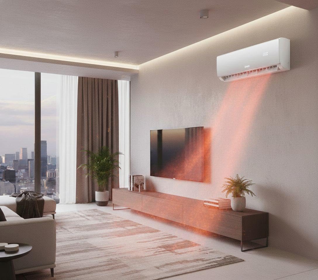 Handy Condizionatore Inverter Wi-Fi A++/A+++ 12000 BTU con Alexa e Google Assistant, Gas Refrigerante R32, Funzione Sleep