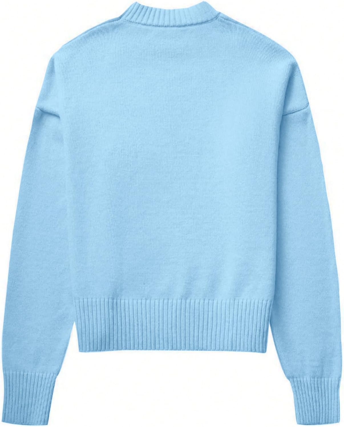 SKAYS Women's 2025 Oversized Sweater Cozy Chunky Pullover Long Sleeve Crew Neck Fall Sweater Trendy Winter Top - Image 4