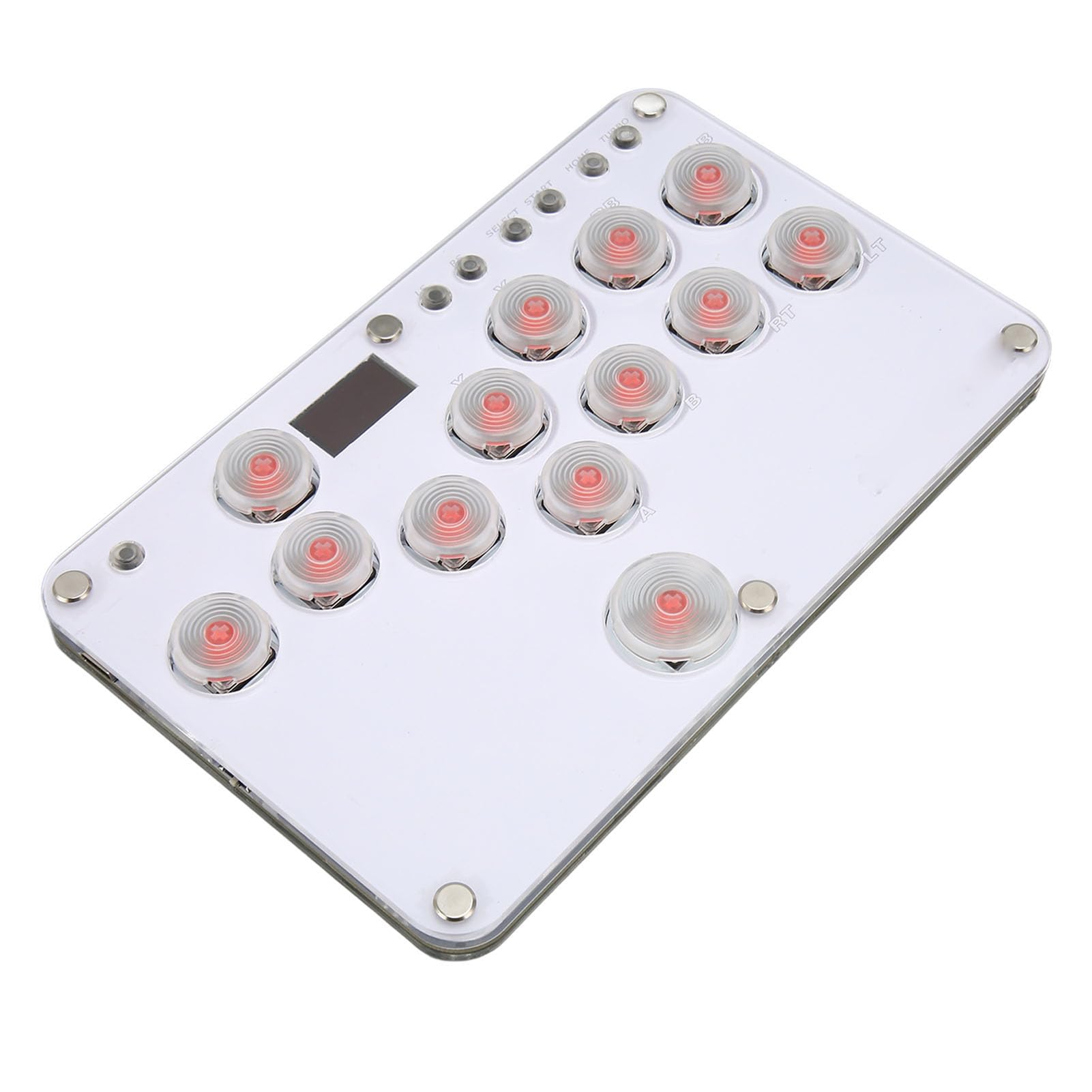 Kontroler Fighting Stick ze światłem LED RGB, Kontroler Gier SOCD Fight Stick Joystick do Przełącznika