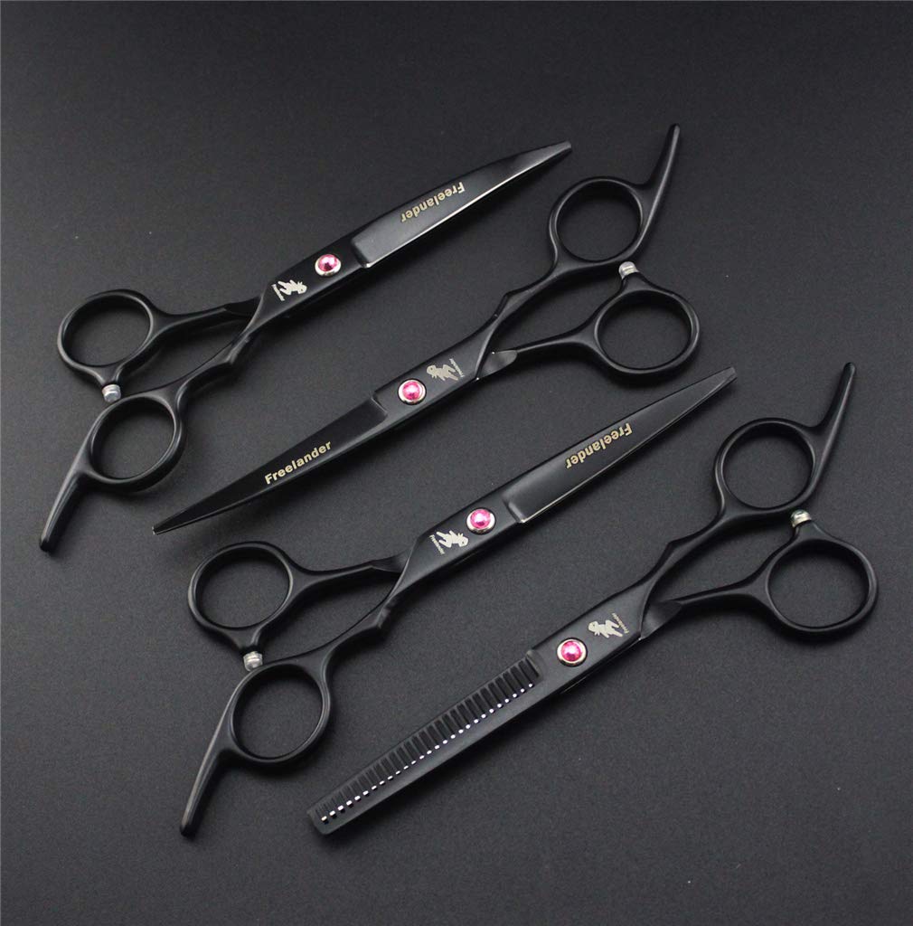 Pet Grooming Forbici Kit 6.0 Pollici, Salone Professionale del Barbiere Pet Forbici di Parrucchiere Cesoie, per Il Gatto del Cane E più Animali Domestici