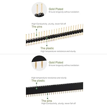 Wayintop Pin Headers Socket Connectors And Juper Caps Assortent Kit