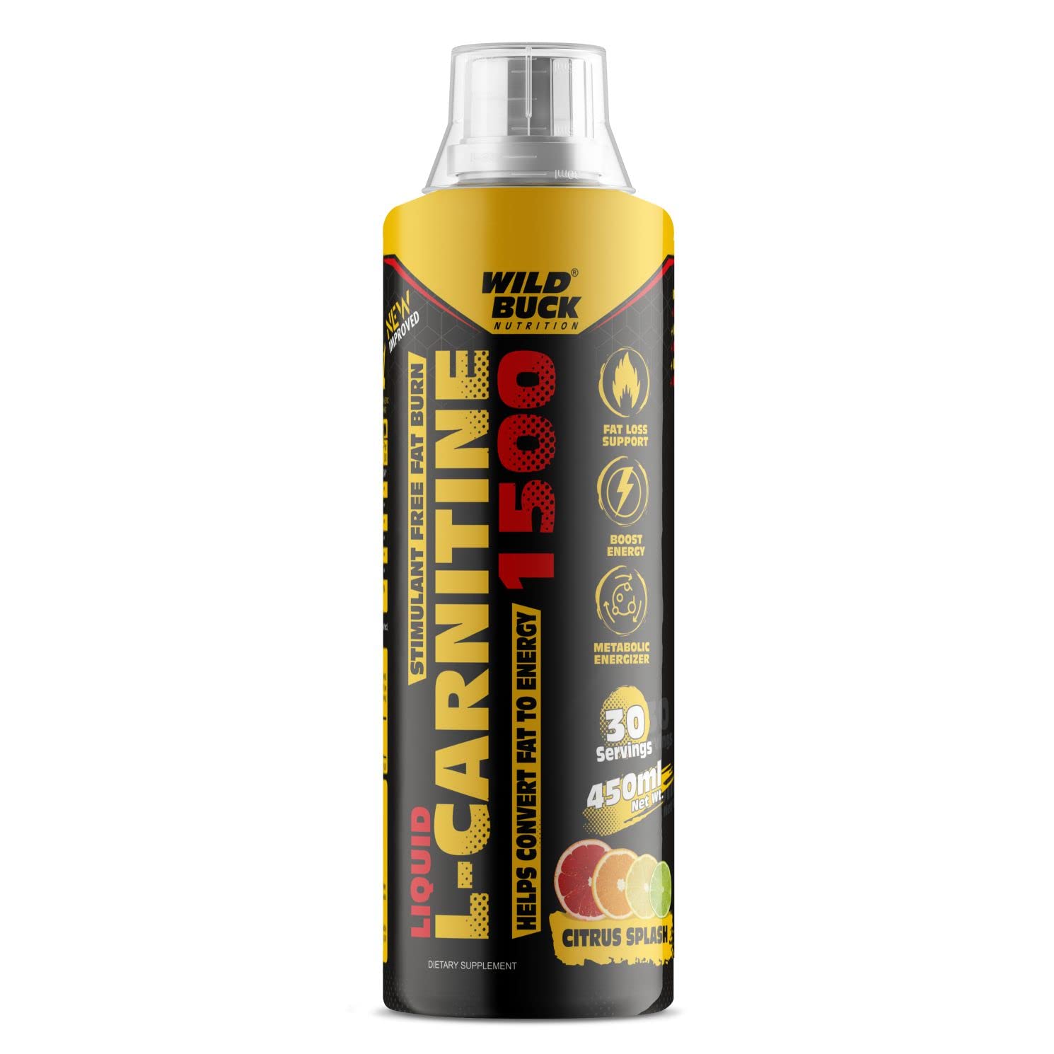 WILD BUCK L-Carnitine Liquid 1500 mg - Pump Matrix Workout Drink for Performance and Muscle Recovery, Helps Convert Fat into Energy | Energy & Endurance | Performance & Recovery | Build Lean Muscle | Muscle Fullness and Hardness | Pre & Post Workout  (B0BNQDYF3S) Amazon Price History, Amazon Price Tracker