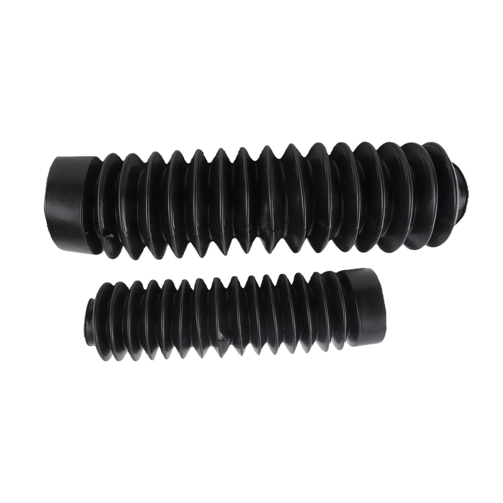 Lot de 2 soufflets de moto en caoutchouc pour fourche de moto
