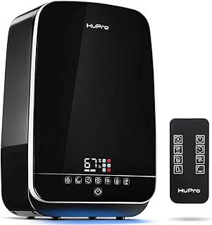 Sponsored Ad - LED Humidifiers for Home Large Room Bedroom 5.5L Big Capacity Portable Ultrasonic Warm & Cool Mist Air Humi...