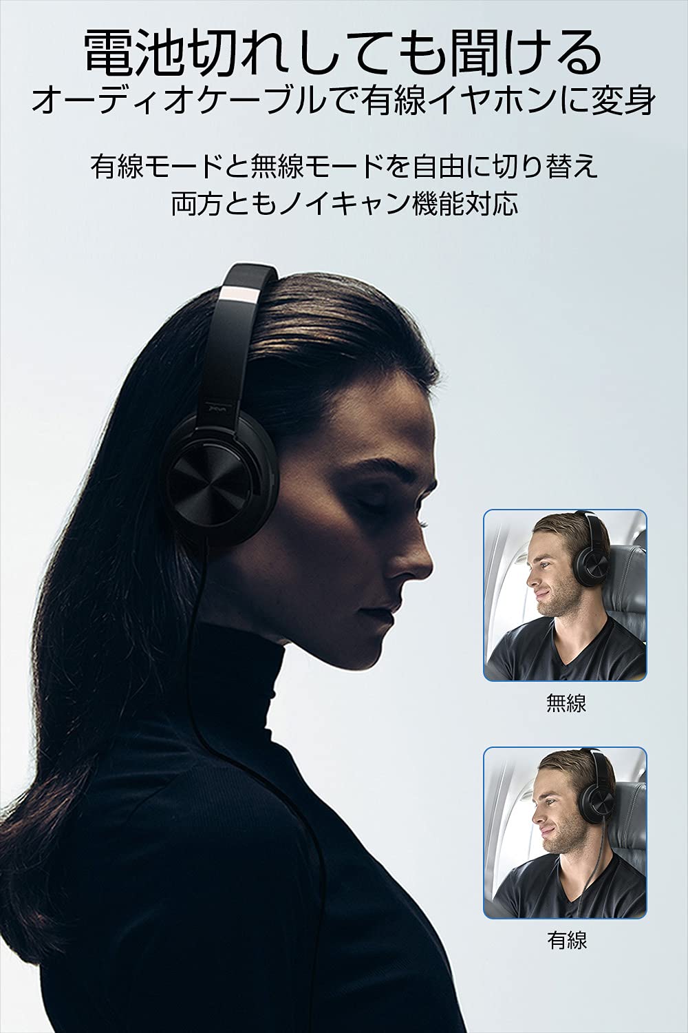 Amazon.co.jp: ワイヤレス ヘッドホン Bluetooth 5.2 ヘッド