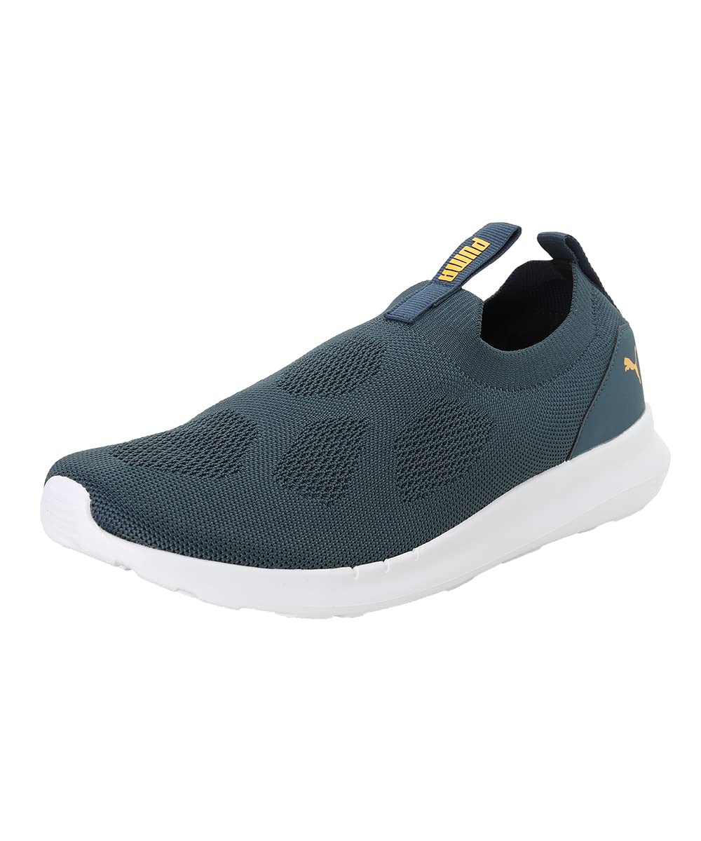 Puma Mens Dynamite Slip-on Evening Sky-Tangerine Sneaker - 10 UK (38870402) (B0B42BGWC8) Amazon Price History, Amazon Price Tracker