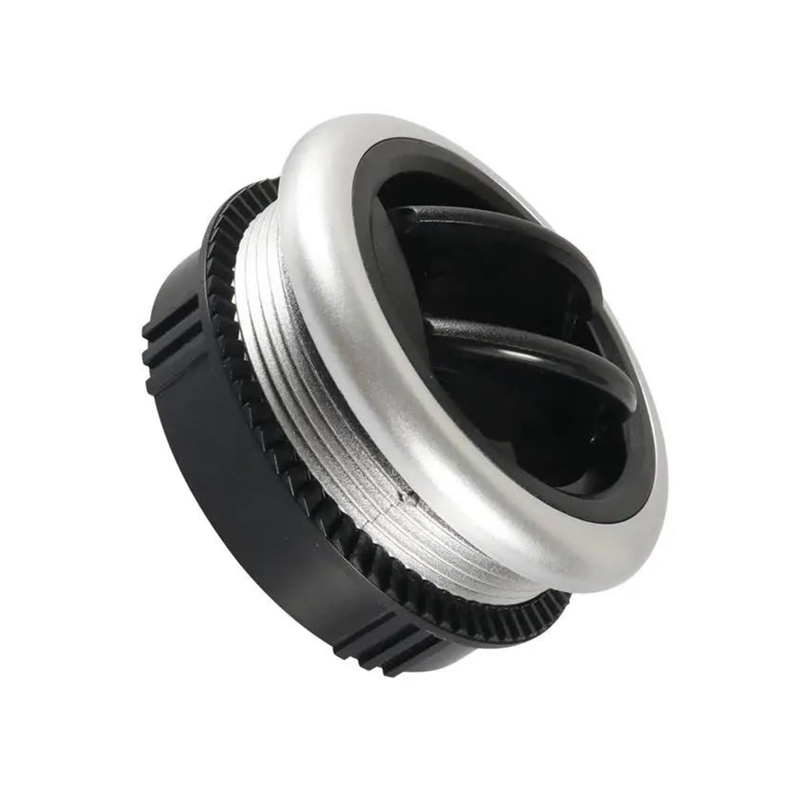 Rejilla de ventilación de aire acondicionado de 63 mm universal para salpicadero de coche 6