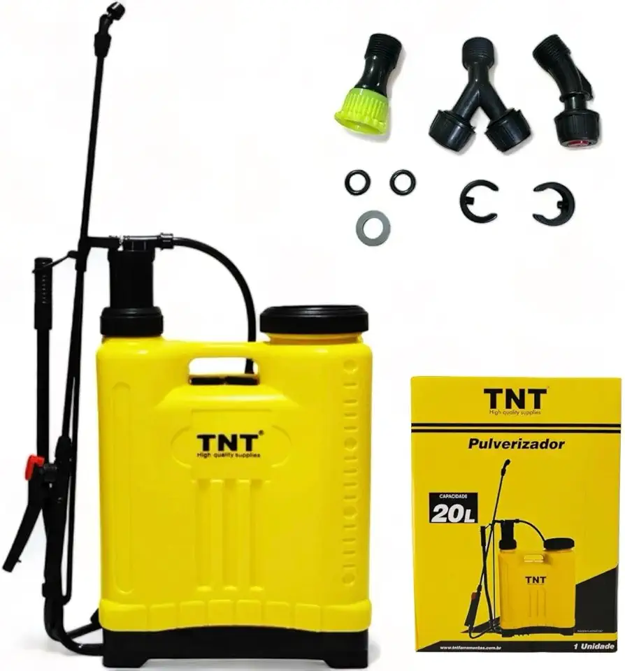 TNT Pulverizador Costal Agrícola 20 Litros Manual