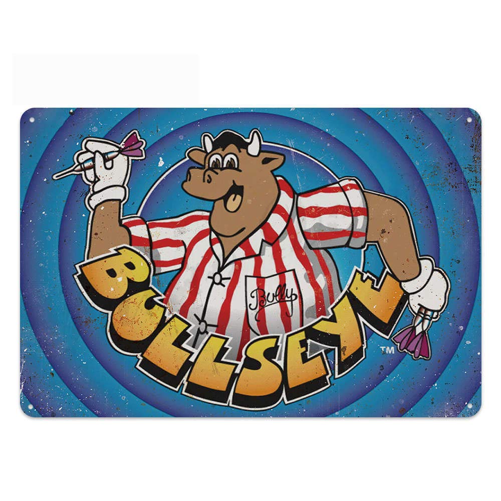 BBQ Dad's Zone Barbeque- Metal Tin Sign Retro Vintage Plaque
