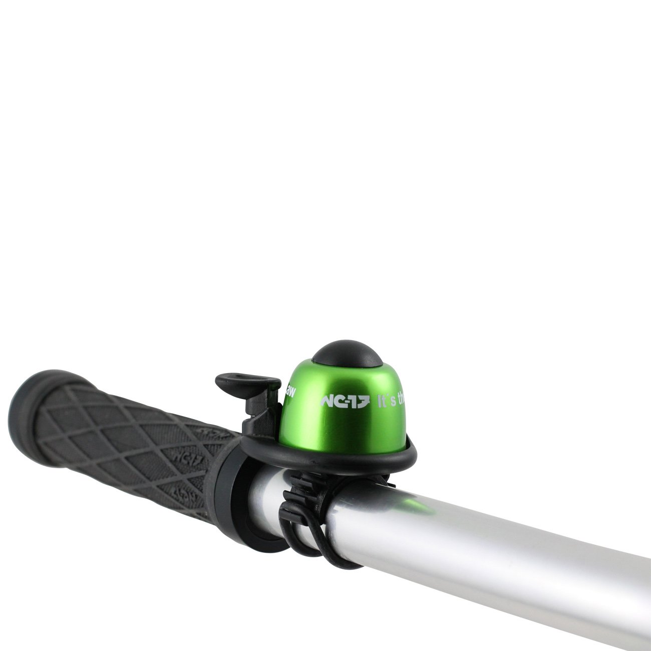NC-17 dzwonek rowerowy z aluminium, do wszystkich rowerów, klaksonu rowerowego, wyraźnie słyszalny dźwięk, 6