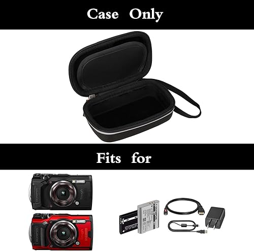 Miniatura 6 de Mchoi Funda rígida portátil compatible con OLYMPUS TG-6TG-5TG-4, solo funda