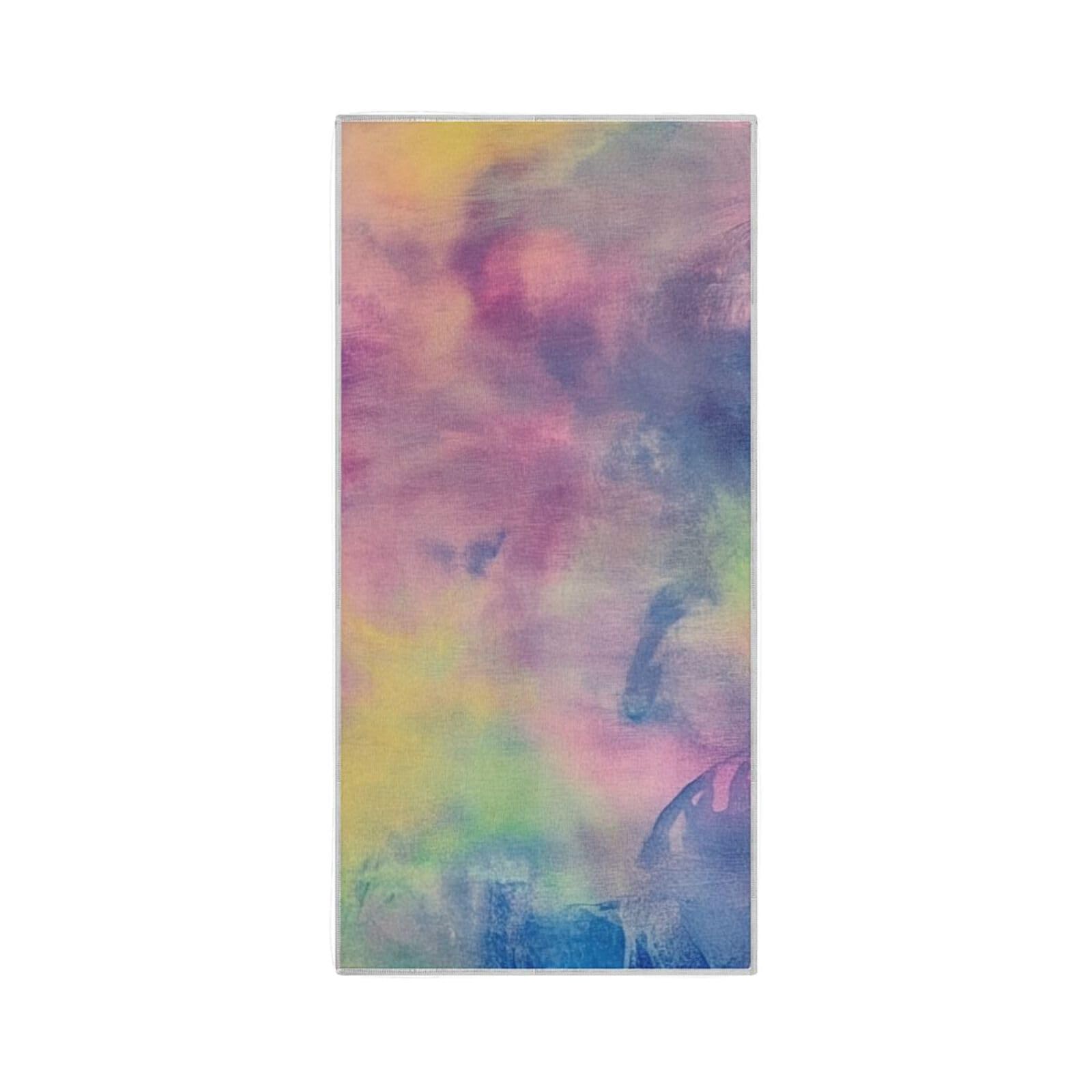 Yoogain Tie-dye Colorful Christmas Hand Towels for Kitchen Quick Dry Towel Set washcloth Hotel Gym Towels Hand Towel Sports 30