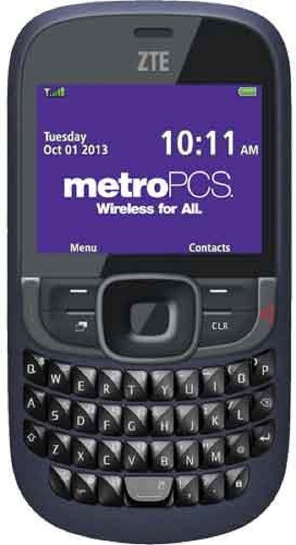 ZTE Aspect F555 3g Prepaid Phone (MetroPCS) Cell Phones