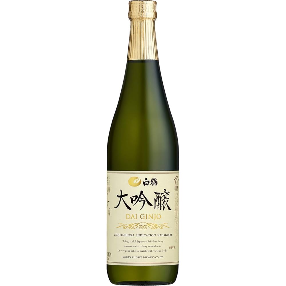 Amazon.co.jp: 白鶴 大吟醸 [ 日本酒 兵庫県 720ml ] : 食品