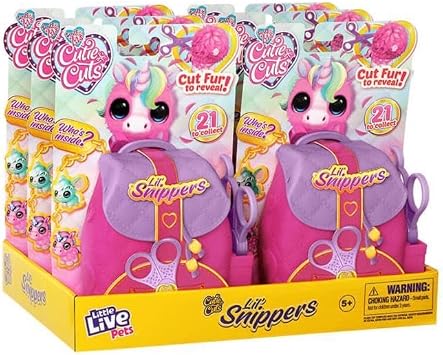Scruff-a-Luvs Kuaför Sürprizi S3 Tüyleri Yıkanan Taranan Süslenen Peluş Oyuncak Hayvanlar