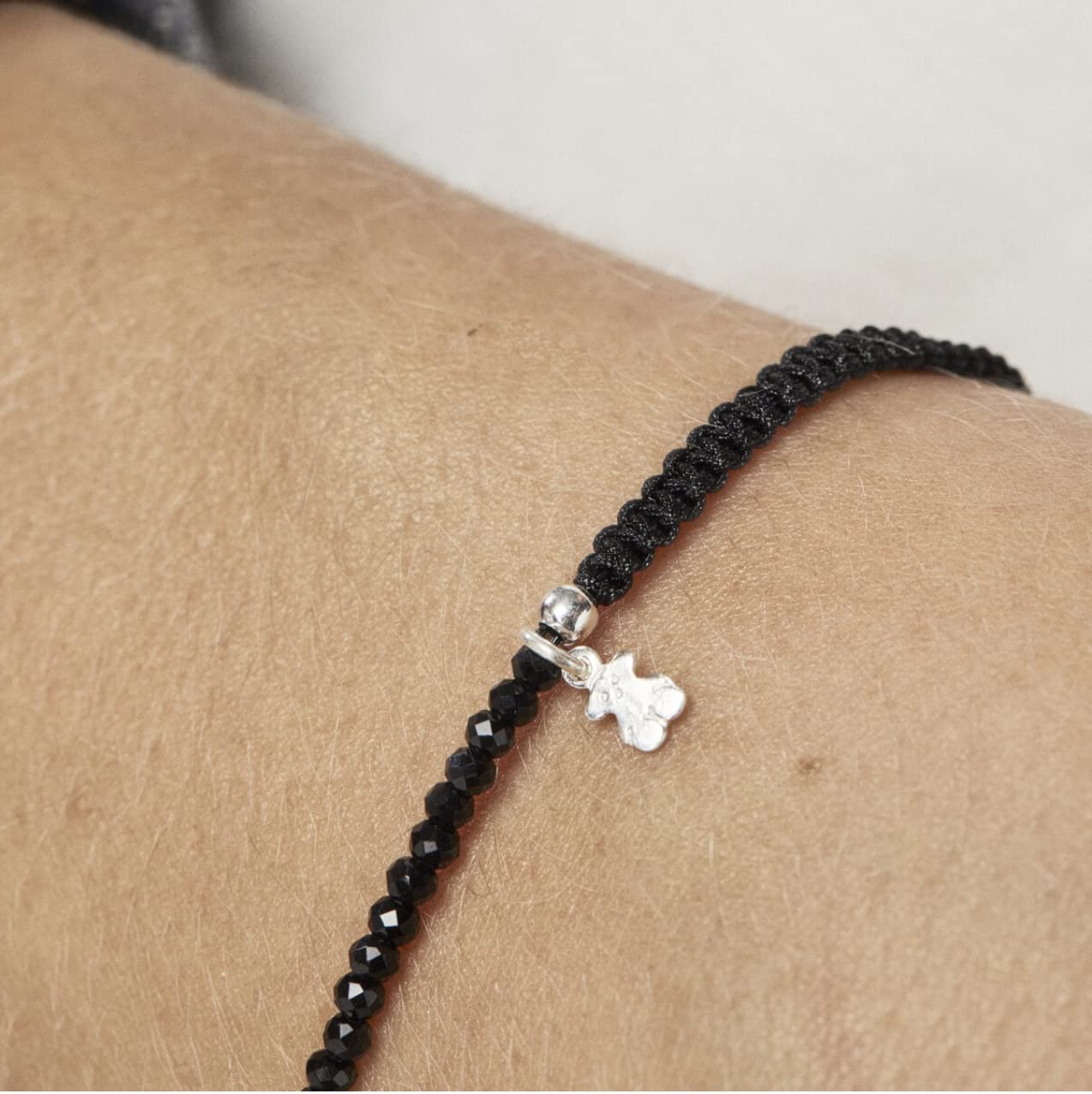TOUS Damen-Spinell-Armband mit Sterlingsilbermuster, zart und elegant, Farbkollektion