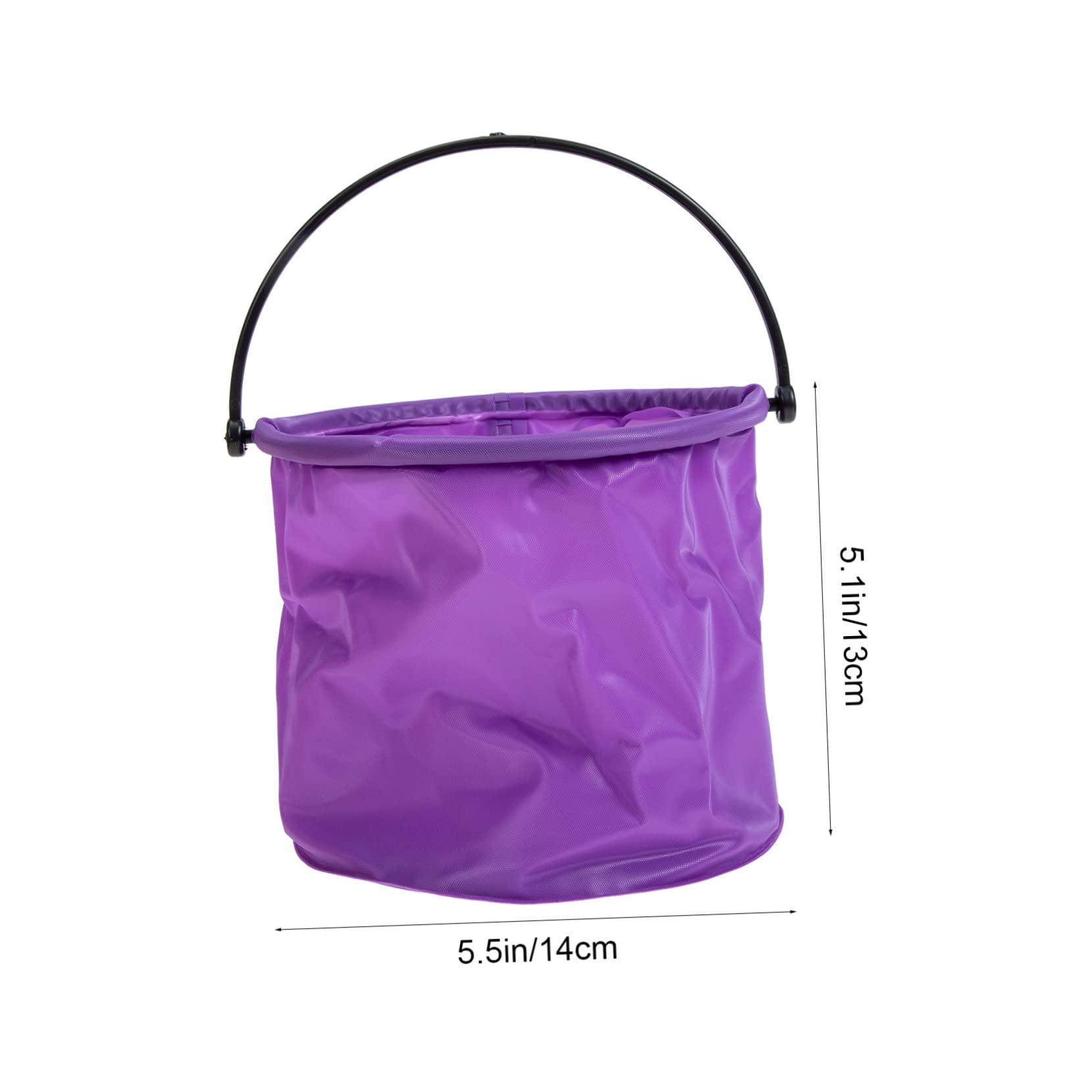 Gogogmee Outdoor Collapsible Telescopic Bucket Square Small PVC Made for Boys and Girls Art Classes and Family Outdoor Activities Random