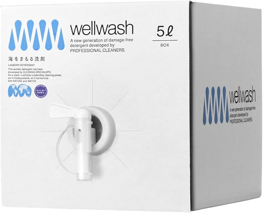 Amazon | （wellwash） 海をまもる洗剤 クリーニング屋が開発