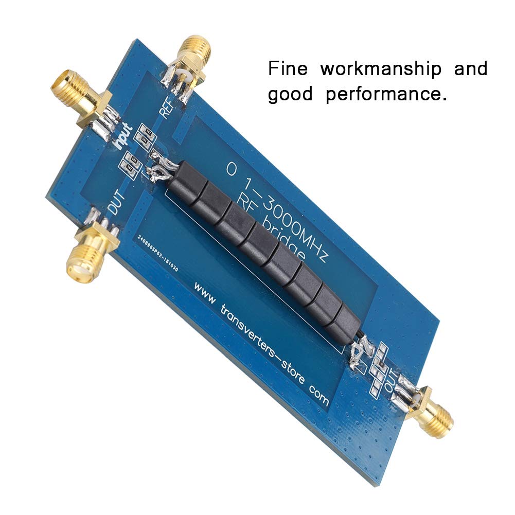 Ponte di riflessione RF SWR, ponte d' stazionario da 0,1-3000 MHz, mano di lavoro fine e alte prestazioni, per misurare impedenza, induttanza, capacità