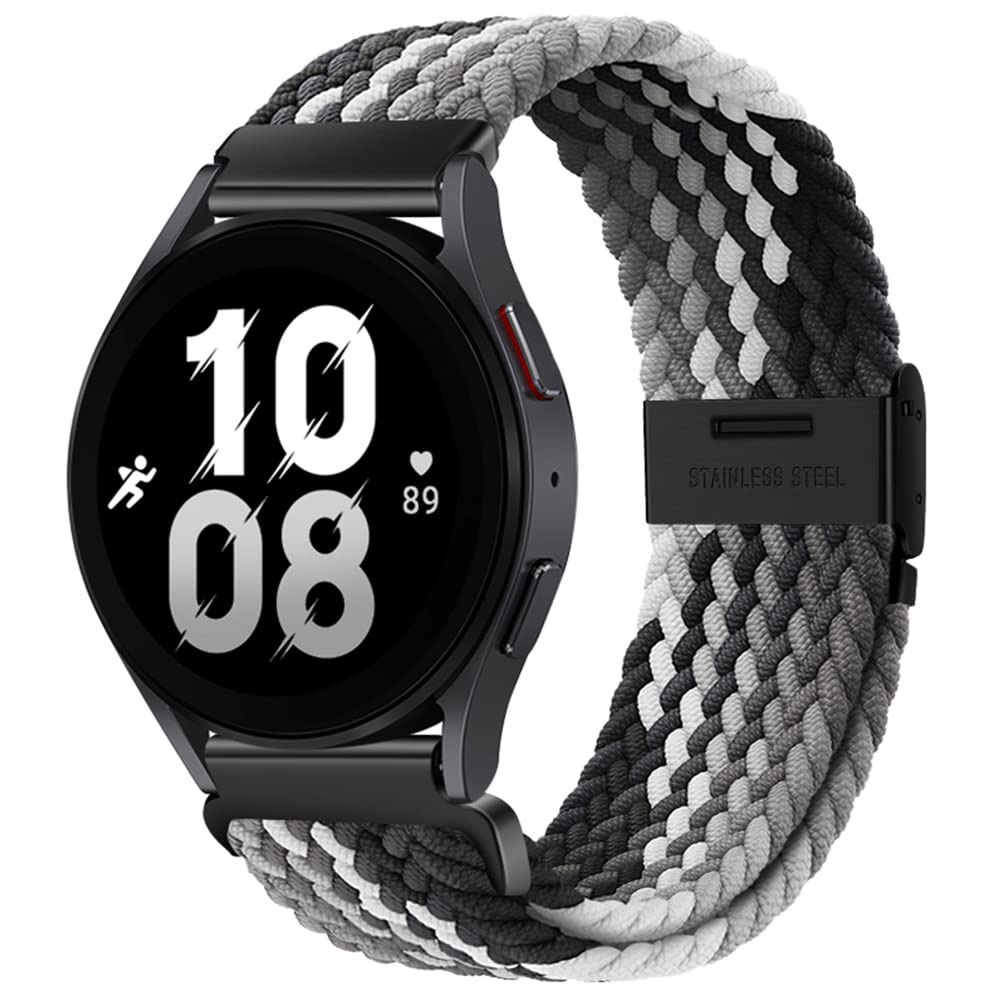 20mm Sport Loop Band Compatible With Samsung Galaxy Watch 7 6 5 4 40mm 44mm/Watch 5 Pro 45mm/Galaxy Watch 4 6 Classic 42mm 46mm 43mm 47mm/Watch 3 41mm
