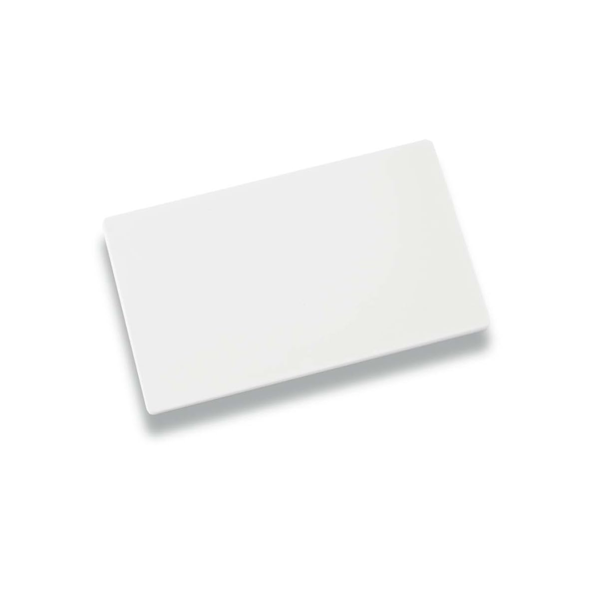 LOUIS TELLIER | Schneidbrett PEHD 500 | 50 x 30 x 2 cm | Professionelle Qualität | HACCP-konform | Weiß | Speziell für Milchprodukte, Brot und Gebäck