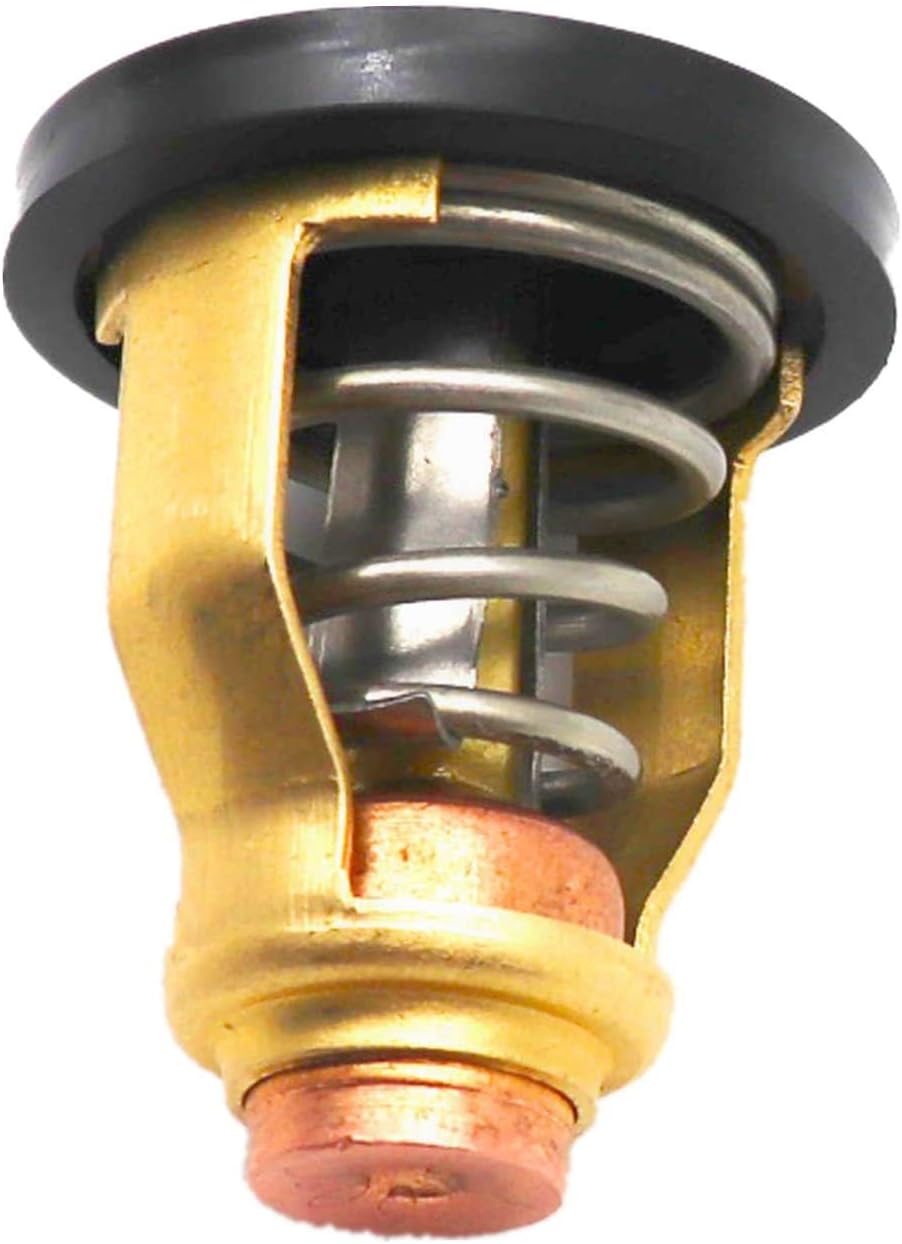 SecosAutoparts 60V-12411-00 68V-12411-00 Boat Motor Thermostat Valve Thermostat Boat Motor Outboard Engine Compatible with Yamaha Outboard F115 LZ250 VZ225 Z250 Z300 HP Outboard