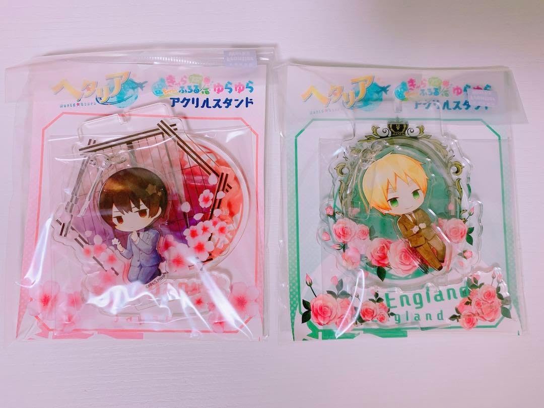 ヘタリア きゃらふろる ゆらゆらアクリルスタンド イギリス 日本