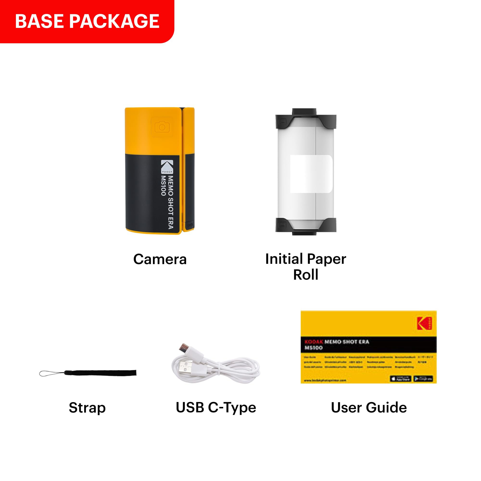 Amazon.com: KODAK Memo Shot ERA Kids Instant Digital Camera and